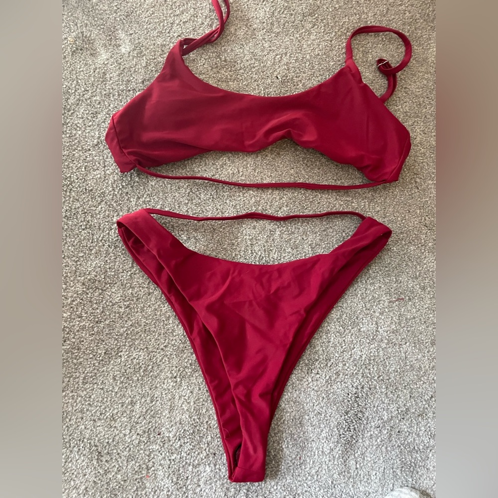 Red bikini